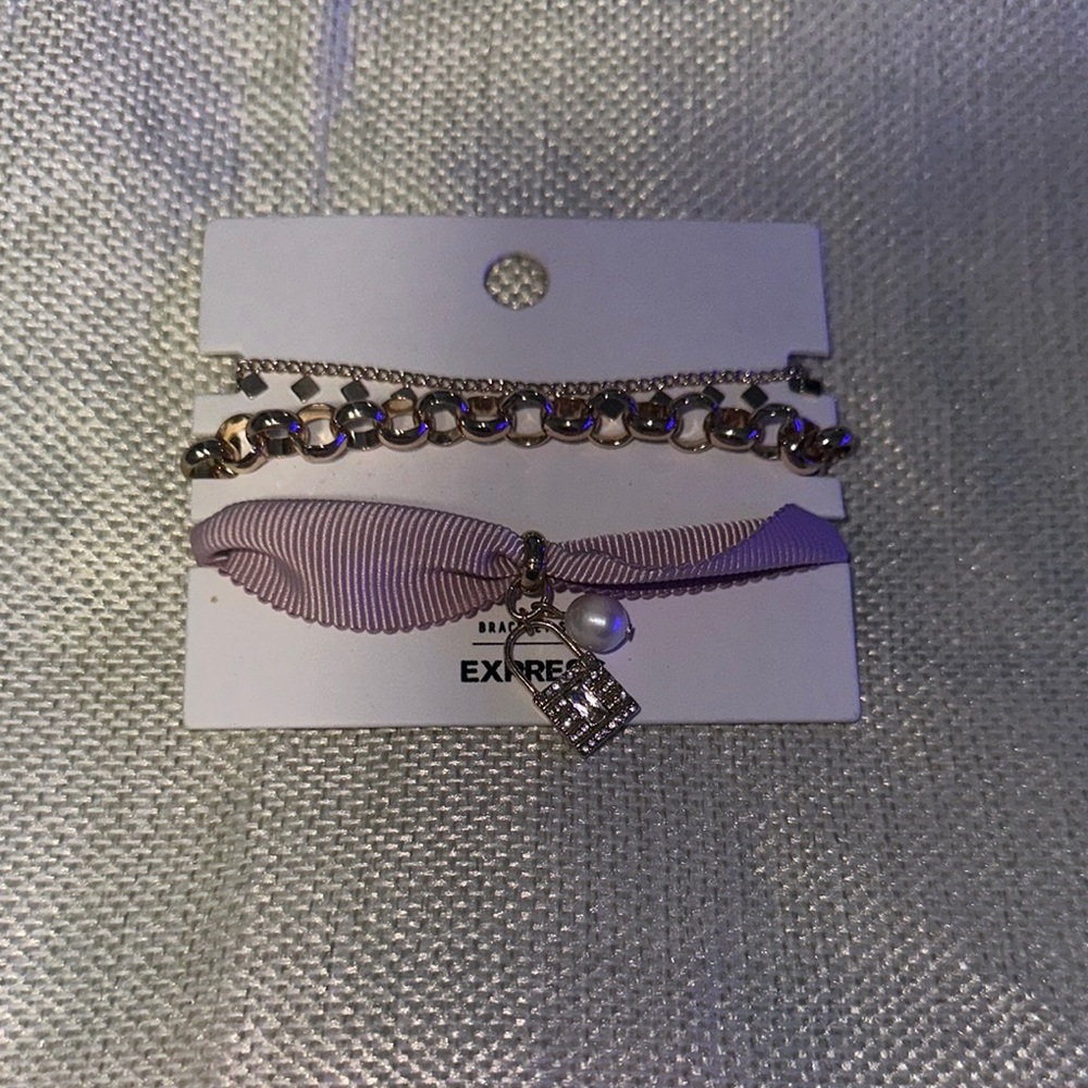 **BRAND NEW** Express Gold and Silver Bracelet Set
